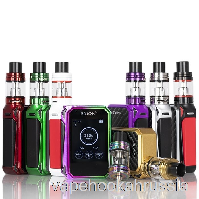 Стартовый комплект Vape Juice Smok G-Priv 150 Вт с сенсорным экраном Золотой Черный